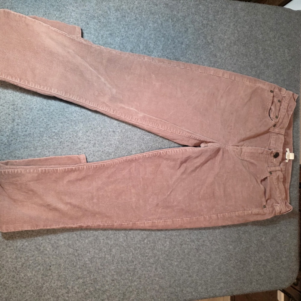 J.crew Courdoroy Pants Brown Size 28 F2
